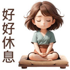 ♡甜美女孩13♡好好休息