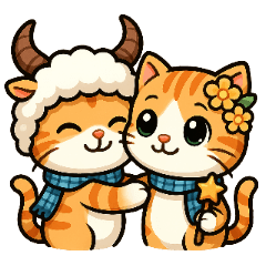 小橘の12星座スタンプが登場！