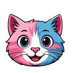 Candy Cat named Cotton by Aqua