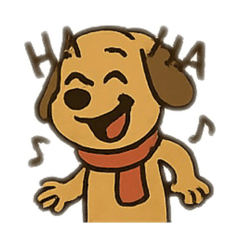 調皮狗狗的颱風假