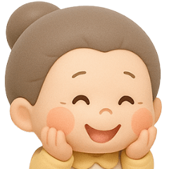Cute Grandma Sticker12(thai)