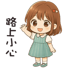 (❛◡❛ ) 卡哇伊女孩路上小心
