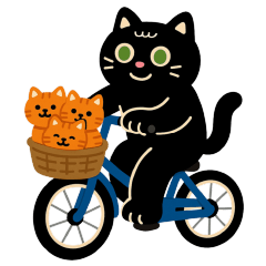 Black Cat So Cute Cat [No Text]