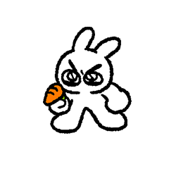 情緒化的兔子45 - 好小的兔子