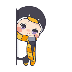 qpPENGUINqpのスタンプ