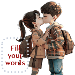 Message Stickers (Love Couples 5) EN