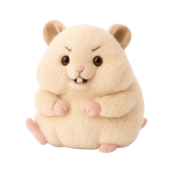 ぬいぐるみになったキンクマのちゃもち