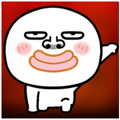 The man with the round lips (no lines)