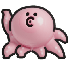 跳舞章魚貼紙（3D）