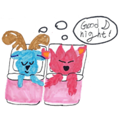 水火不溶的朋友日常