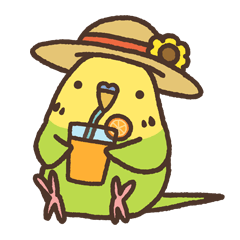 夏もインコといっしょ２