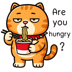 Cheeky Orange Cat (ENG)