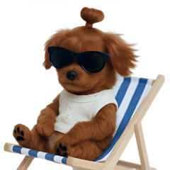 可愛的小棕狗 (NT)