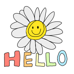 小雛菊貼圖：可愛