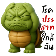 Cheeky Turtle (Big Stickers)