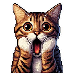 無言で伝えるキジトラさん