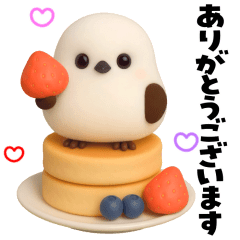 ふっくら３D♡シマエナガさん