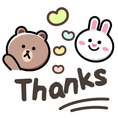 <咖B兔兔> Thanks ♡ ♡ ♡