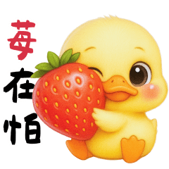 小黃鴨吐嘈：苺在怕的-大貼圖