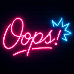 Neon Light スタンプ