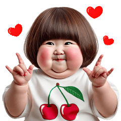 Chubby Girl Funny face131(MINI)TW