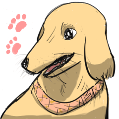 Golden Retriever Mascot Dog