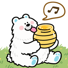 布布｜慵懶小白熊的日常