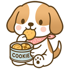 Bibi the Beagle: Sweets Time Stickers