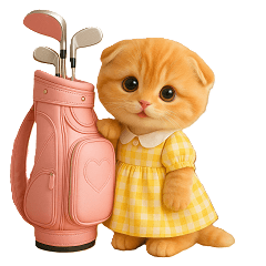 Cat's Golf Moments Girls Edition