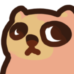 用犯錯眼神看你的阿豚