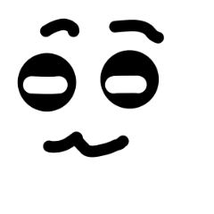 Black and white expression