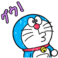 DORAEMON Response Stickers