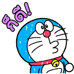 【泰文版】DORAEMON Response Stickers