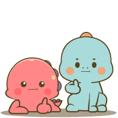 MochiRex : Pop-up stickers