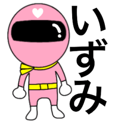 Mysterious pink ranger Izumi