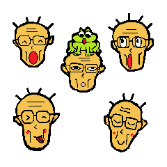 Cheerful Uncle Sticker Part 2