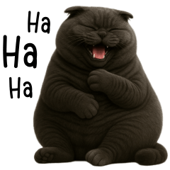 Big chubby black cat tuatung (EN)