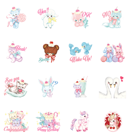 スタンプ無料GET!】 Dreamin' Tiny Pets vol.2｜ Stampick! （スタン