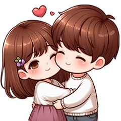 甜甜小情侶✧*貼貼