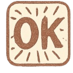 Printmaking-style stamp