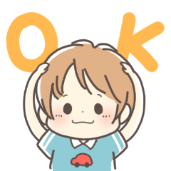 育児ママ＆パパへ☆幼児スタンプ男の子ver.