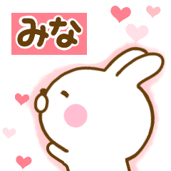 Rabbit Usahina love mina 2