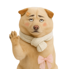 化妝漂亮的柴犬 (NT)