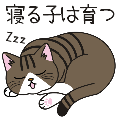 寝る子は育つ　オタン子です