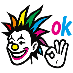 fake clown l