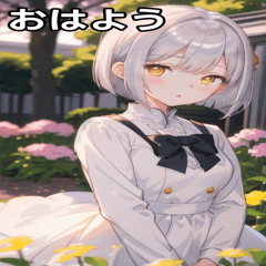 Twilight Curious Silver Short Bob