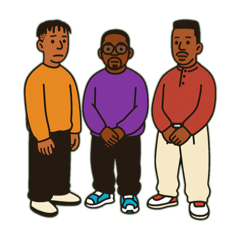 Gangsta rappers hiphop harajuku street