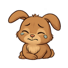 落ち込んだウサギたち