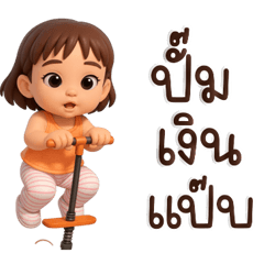 OAB : Sticker so cute 20 (brown)