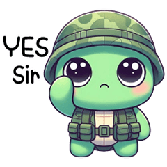 เต่าน้อย ทหารกล้า น่ารัก